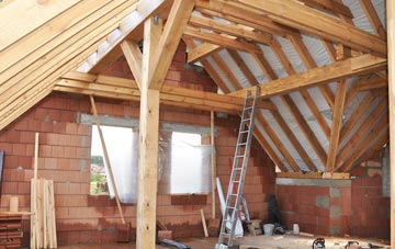 Rhes Y Cae attic trusses
